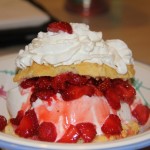 Strawberry Shortcake Ala Mode