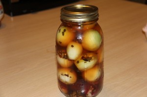 English Style Pickled Onions