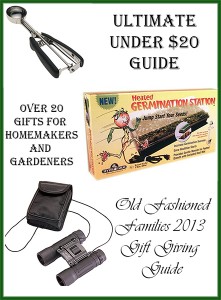 Under $20 – The Ultimate Hand Picked List of Last Minute Gifts for Your Favorite Homesteader or Homemaker