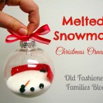 Melted Snowman Ornament DIY