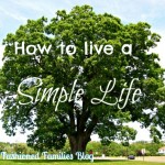 How to Live a Simple Life