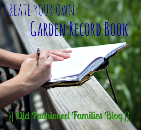 garden record book