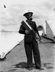 StateLibQld_1_102384_Air_Raid_Warden_testing_new_equipment_in_Brisbane,_October_1942