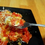 Parmesan Feta Baked Tomatoes