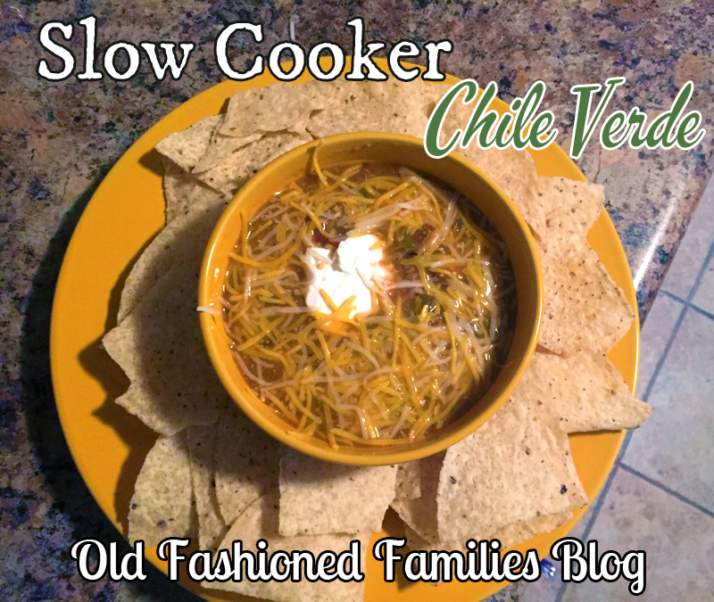 slow cooker chile verde