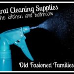Natural Cleaning Supplies for the Kitchen and Bathroom