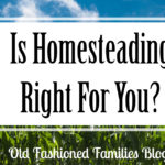Is Homesteading Right For You?